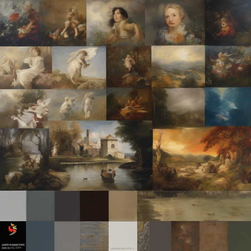 Παράθυρο με πίνακες ζωγραφικής, αποκαλύπτει την αξία της βιογραφίας στην ερμηνεία έργων τέχνης.